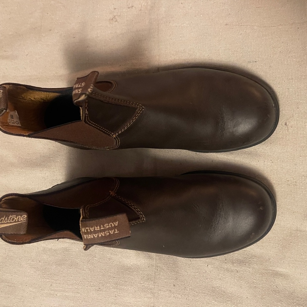 Men's Brown Leather Blundstone Boots